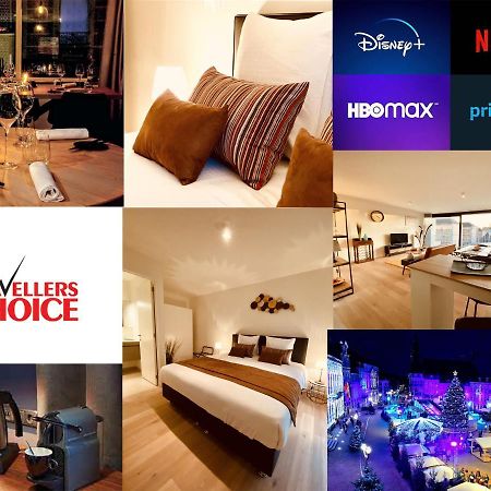 Luxury Apartment Mons City Center ภายนอก รูปภาพ