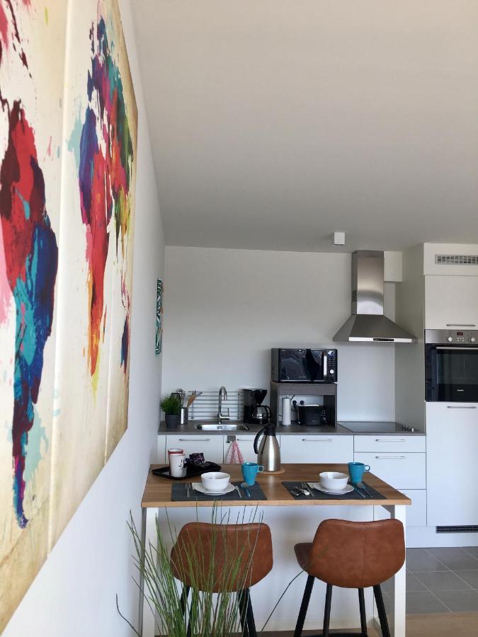 Luxury Apartment Mons City Center ภายนอก รูปภาพ