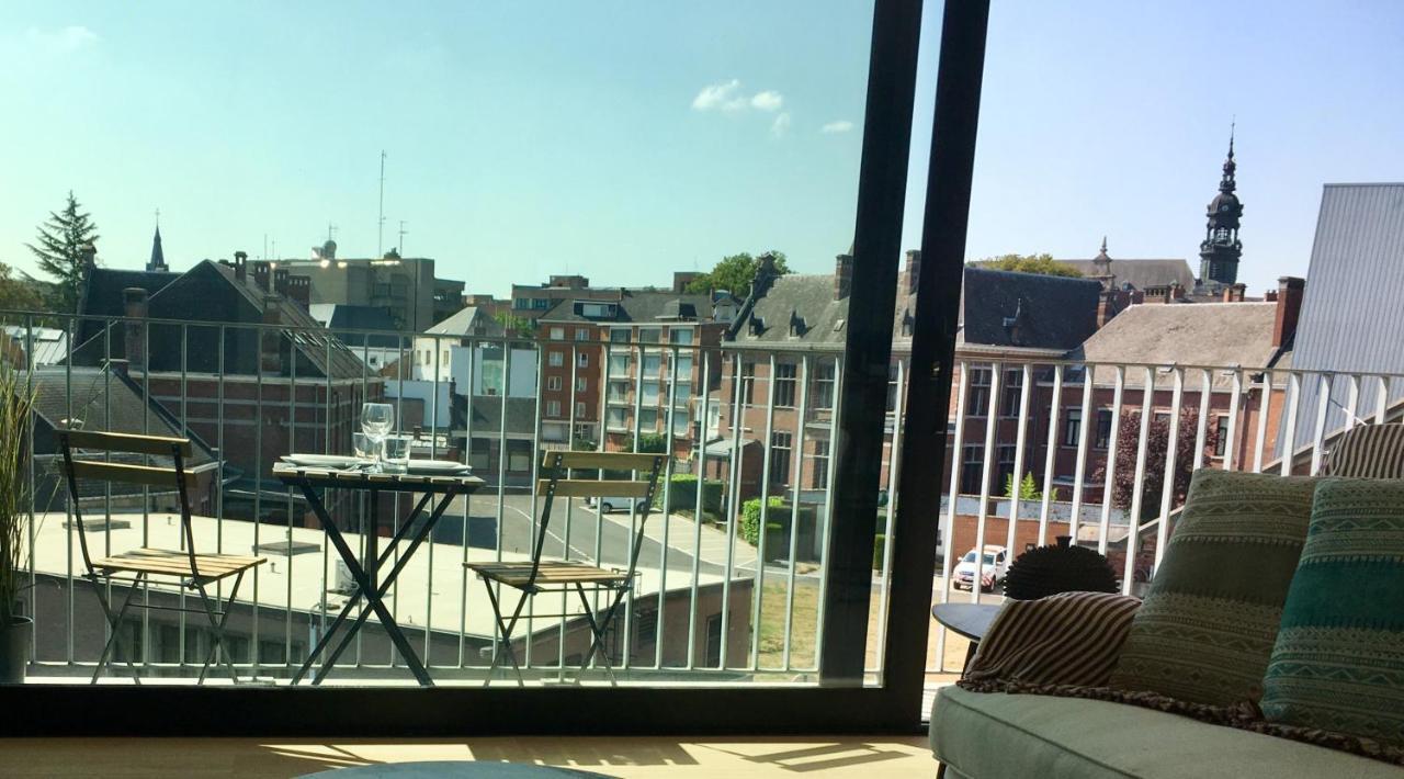 Luxury Apartment Mons City Center ภายนอก รูปภาพ